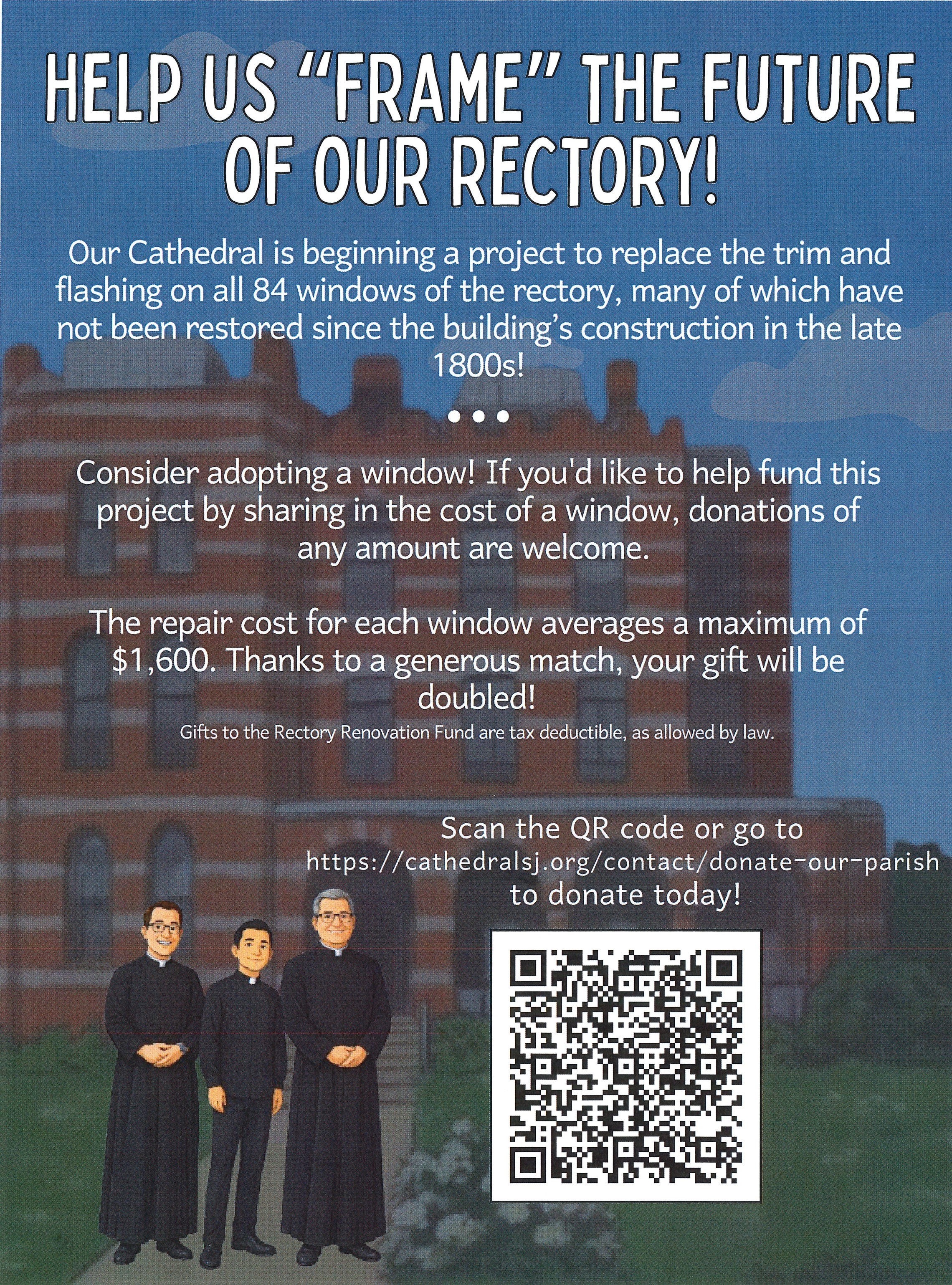 Rectory Window Renovation Flyer Best Copy